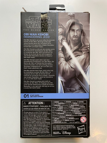 Star Wars The Black Series Obi Wan Kenobi Wandering Jedi (Usado)