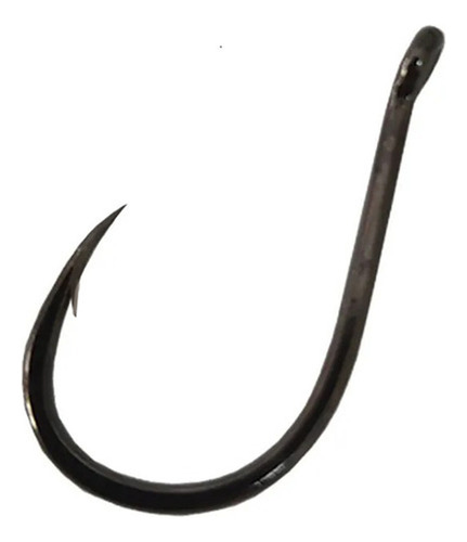 100 Anzóis Para Pesca Tinu Black Com Fisga Nº 4 - Kawasemi