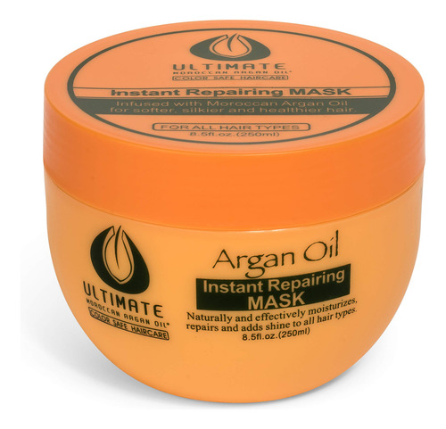 Mascarilla Reparadora Instantánea De Aceite De Argán, 8.5
