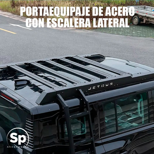 Rack Portaequipaje Con Escalera Lateral Jetour T2 2024+