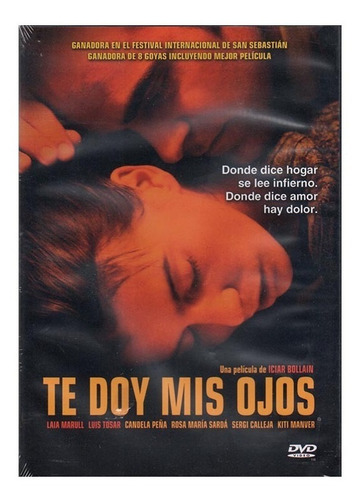 Te Doy Mis Ojos Laia Marull / Luis Tosar Película Dvd