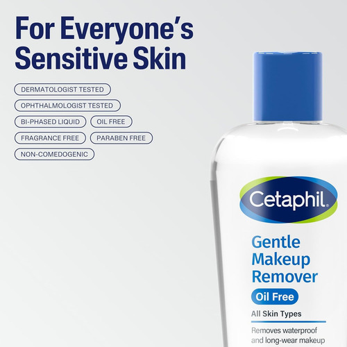 Desmaquillador Suave Resistente Al Agua De La Marca Cetaphil