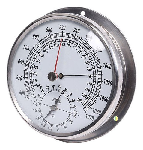Barométrica Antiguo Vintage Barómetro Termometro Is345