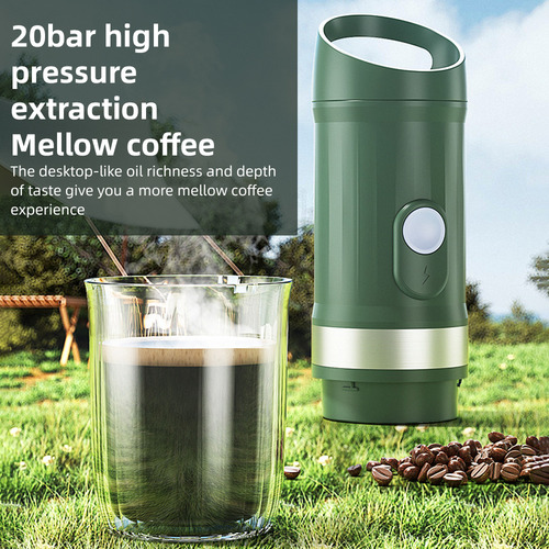 Cafetera Espresso, Máquina Eléctrica Portátil Inalámbrica
