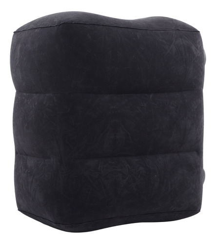 La Almohada De Reposapiés Inflable Azul Oscuro Promueve La S