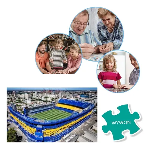 Rompecabeza Puzzle X 1000 Pzs Estadio Boca Juniors Bombonera