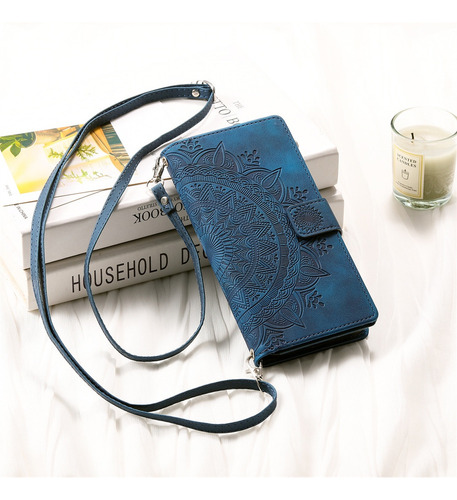 Funda Tipo Cartera Con Cremallera For Motorola G82 G72 G62