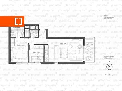 Venta De Apartamento Obra Construcción 2 Dormitorios En Punta Carretas, Sky Punta Carretas Unidad 504