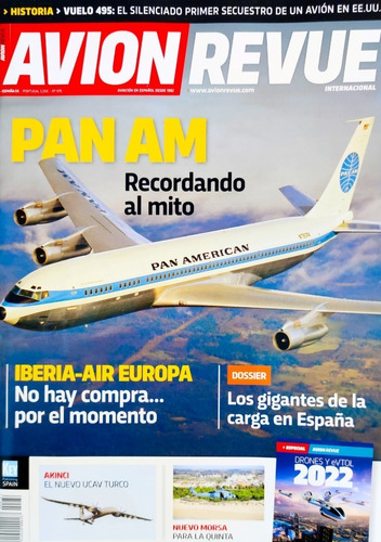 Revista Avion Revue N° 476 Junio 2022