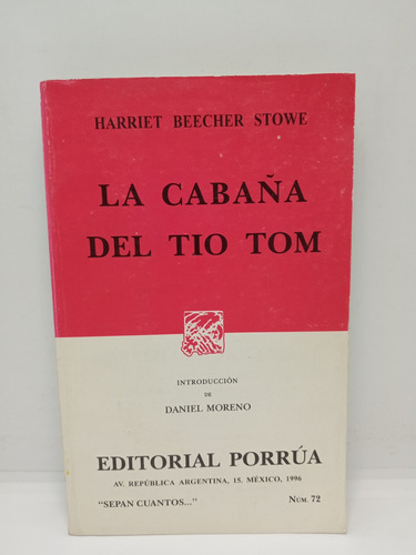 La Cabaña Del Tío Tom - Harriet Beecher Stowe - Lit Inglesa 