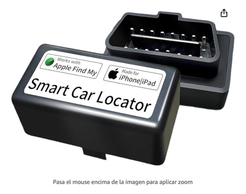 Obd  Gps Tracker De Vehículo Solo Apple Find My Car S/renta