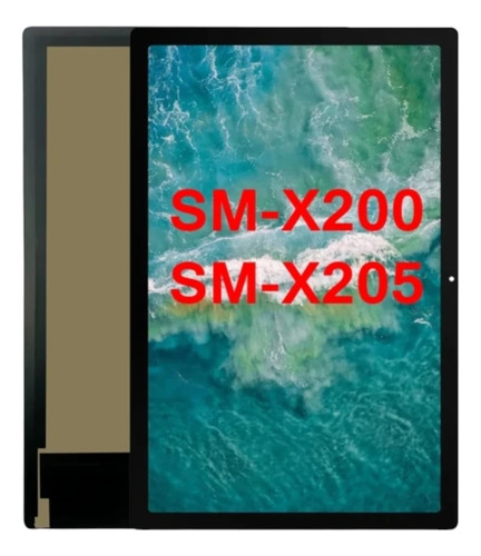 Módulo Display+touch Para Samsung Tab A8 Sm X200 10.5
