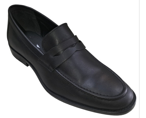 Mocasín (loafers) De Caballero Piel Negro Thomas & Jhonson