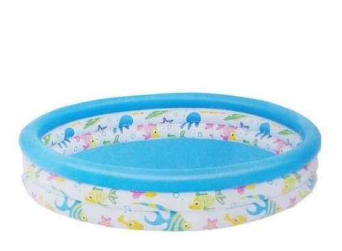 Imagen 2 de 6 de Bestway Pileta Inflable 3 Aros 102 X 25 Cm Jeg 51008 El Gato
