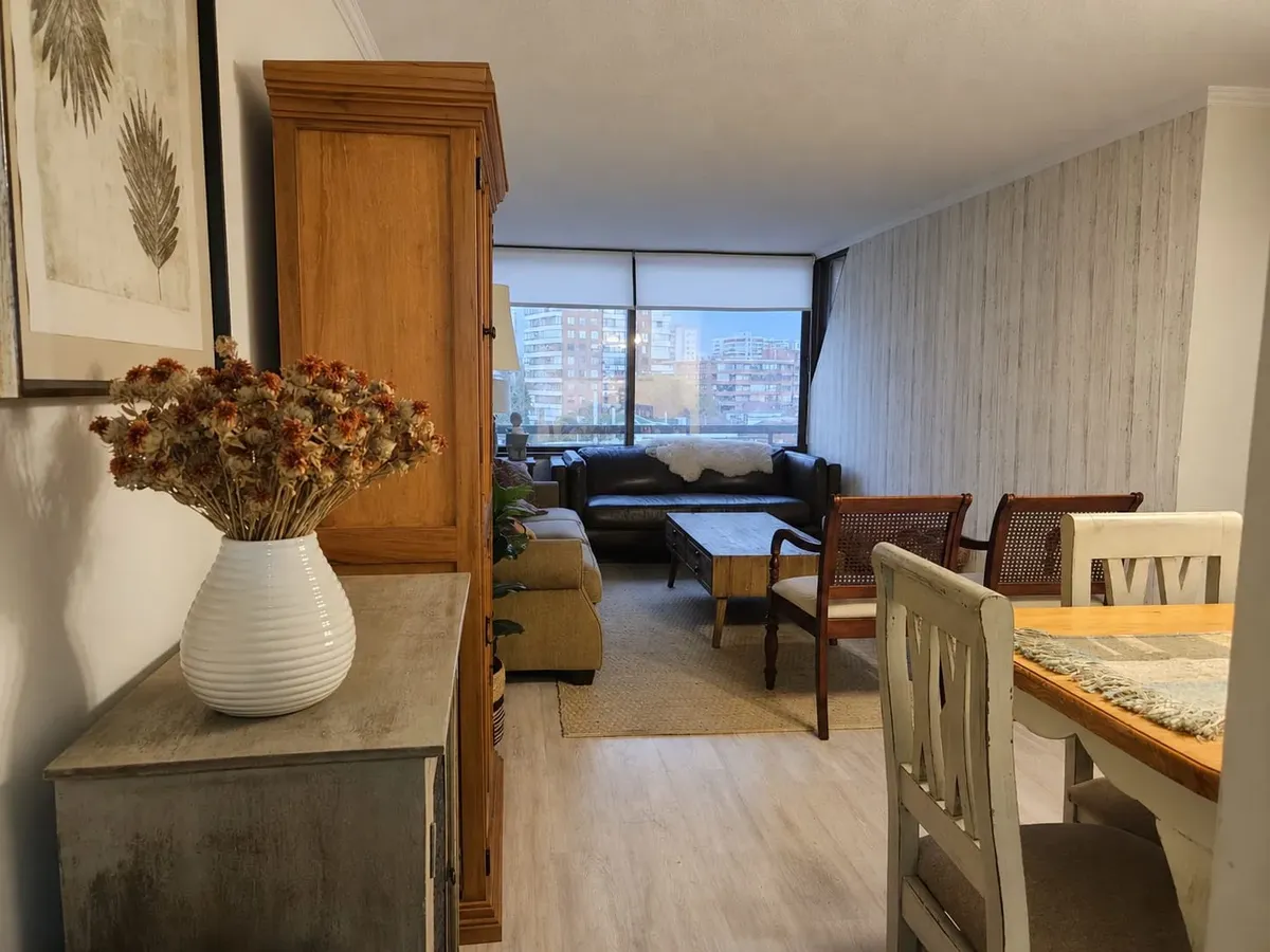Imagen 5 de 14 de Arriendo Departamento En Ñuñoa 2d + 2b | Vista Despejada