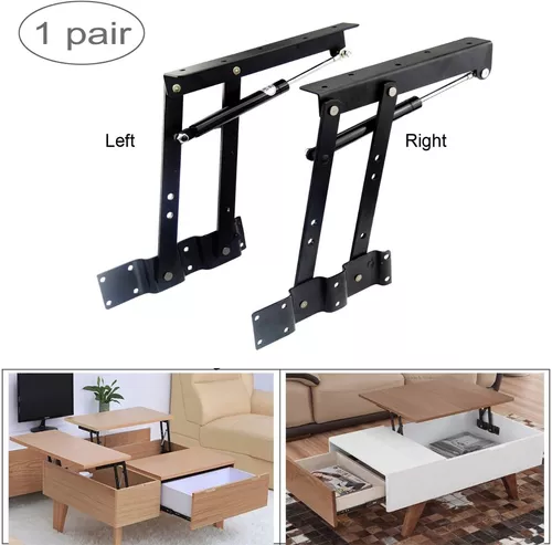 BISAGRA DE ELEVACION PARA MESA DE CENTRO CON RESORTE PLEGABLE - La