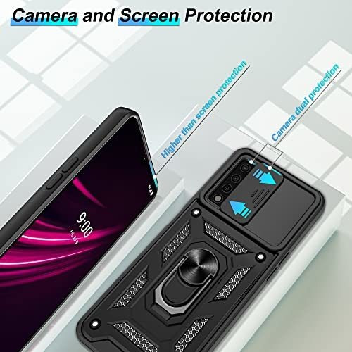 Funda Para T-mobile Revvl V Plus 5g Con Protector De Pantalo