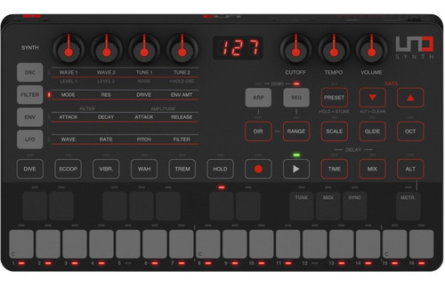 Ik Multimedia Uno Synth Sintetizador Analógico Monofónico