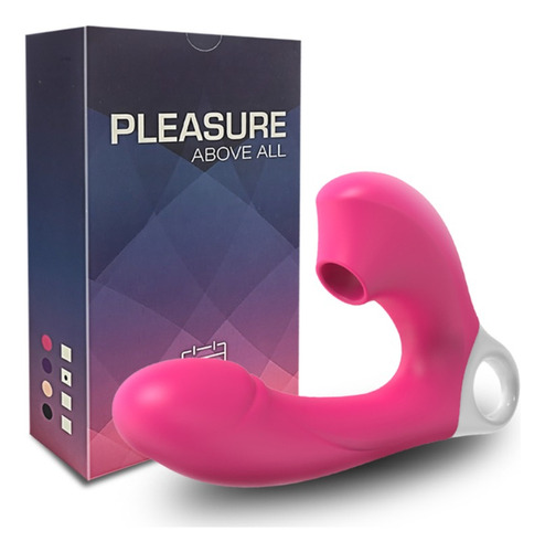 Succionador De Clitoris Y Consolador Juguete Sexual Potente