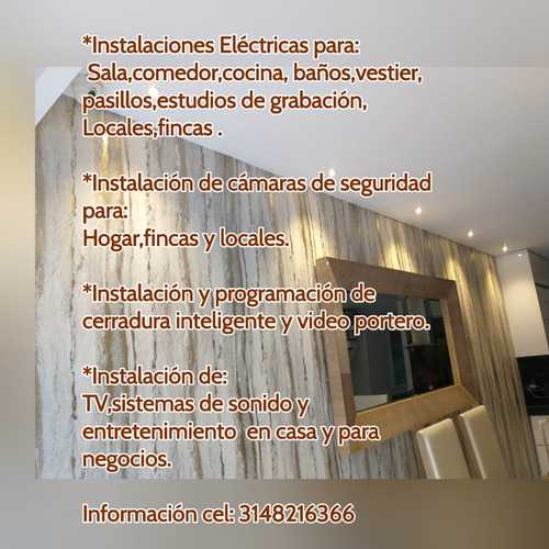 Instalaciones Eléctricas Para Casas,negocios Y Fincas 