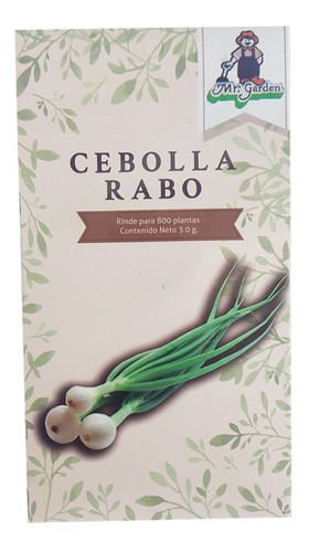 Semilla Cebolla Rabo (rinde Para 800 Plantas)