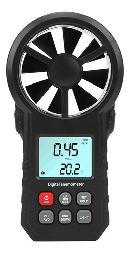 Anemómetro Digital Wind Gauge Mt62 Portátil De Alta Precisió