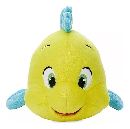 Peluche Flounder La Sirenita 20cm Excelente Calidad  Bordado