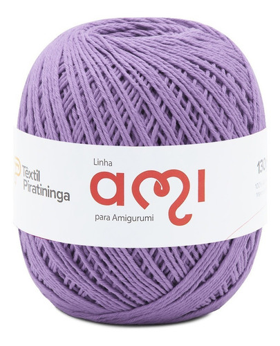 Linha Ami Para Amigurumi Têxtil Piratininga Com 250mts Cor 028- Orquídea