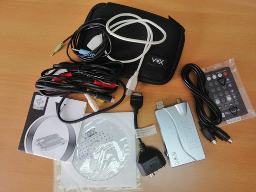 Tv Tuner Capturadora Msi Vox Usb 2.0 Con Sus Accesorios Ext (Usado)