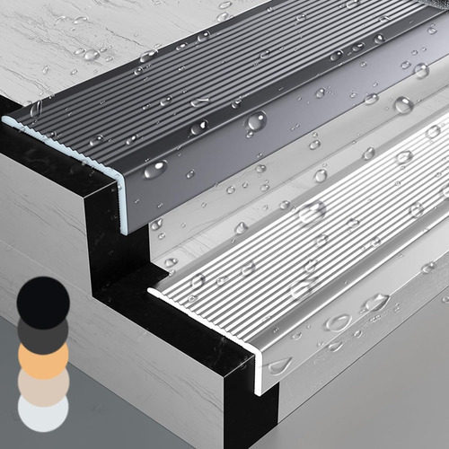 Borde Nariz Escalera Impermeable Antideslizante Perfil Forma