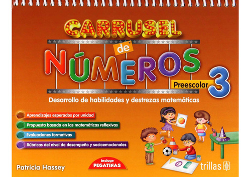 Carrusel De Números 3 Preescolar.