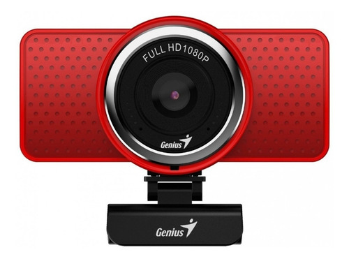 Imagen 2 de 6 de Webcam Genius Ecam Full Hd 1080p 360º Mic 2mp Zoom Skype