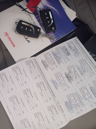 Toyota Corolla 1.8 Xei Ctv 2015 Chocado Unica Mano