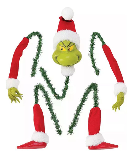 Decoración De Árbol De Navidad De Grinch 2024 A