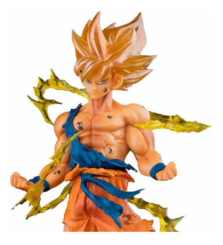 Figura De Acción Goku Super Saiyan Dragón Ball Z 16cm