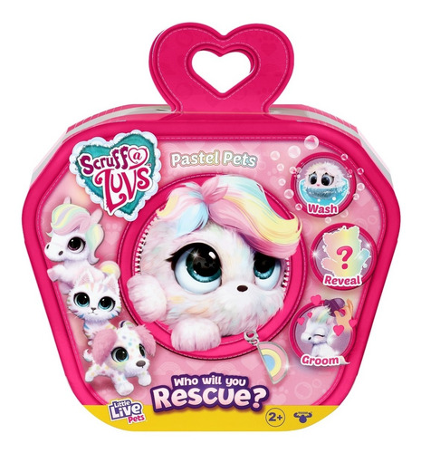 Imagen 2 de 10 de Peluche Scruff A Luvs Mascota Furballs Little Lives Pets Pas