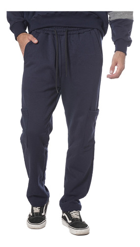 Pantalón Jogging Cargo Invierno De Hombre Calidad Premium