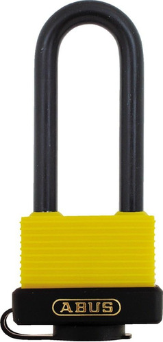 Abus Yellow Kd Weather Cuerpo De Latón Macizo Grillete De Ac