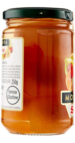 Imagem 4 de 6 de Mostarda, Frutas (pêssego, Figo, Pera, Cereja) Sperlari 380g
