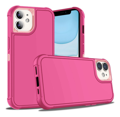Funda Para iPhone Protección Militar Tres Piezas Antishock