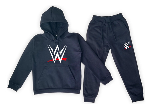 Conjunto Deportivo Algodón Niños/as Wwe Lucha Libre Capucha