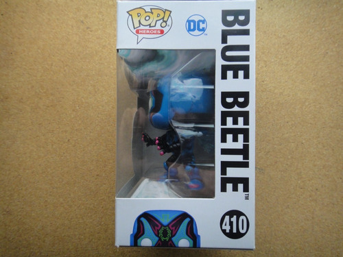 Funko Pop Heroes Dia De Los Dc Blue Beetle (Usado)