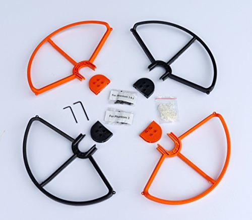 Summit Guardia Snap On Off Prop 2 X Negro Naranja Para Dji 1