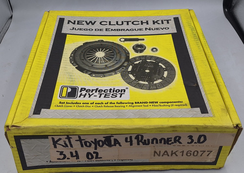 Kit Clutch Toyota For Runner 3.0 / 3.4