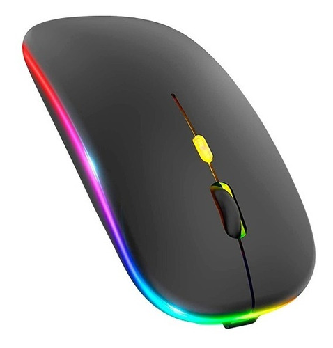 Mouse Recargable Bluetooth E Inalámbrico 2.4 Luces Led