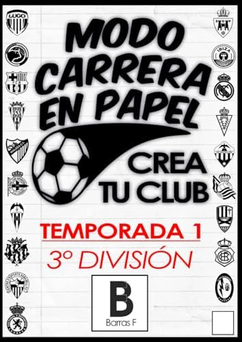 Libro: Modo Carrera De Fútbol En Papel 1: Tercera División