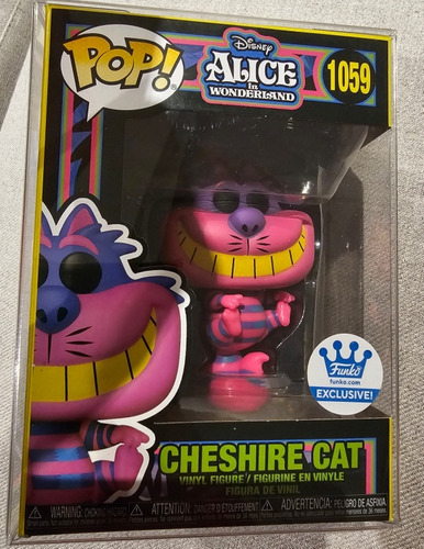 Funko Pop 1059 Cheshire Cat Blacklight Funko Shop Exclusive