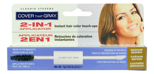 Aplicador 2 En 1 Retoque De Color Para El Cabello Medium Bro