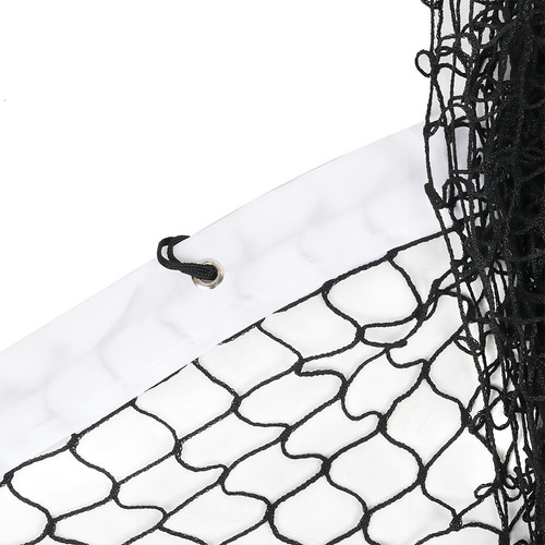 Rede De Beach Tennis Master Lazer Fio 1mm Seda Malha 4x4 Com