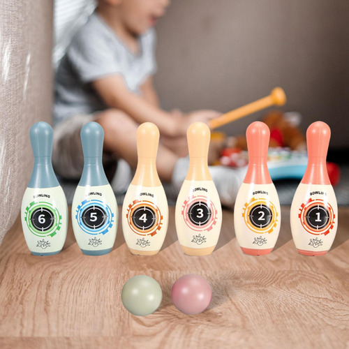 Juego De Bolos Para Niños, Bolos Y Bolas, Juguete